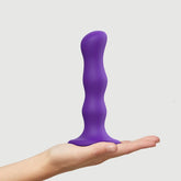 Euphoric Enchantment - Strap-On-Me Silicone Dildo Plug with Rotating Geisha Balls Anal Dildos